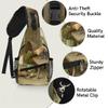 bisibuy Farm Chicken Rabbit Sling Bag for Women Men Crossbody Sling Backpack Shoulder Bag Chest Bag Daypack for Travel Hiking Outdoor view 3