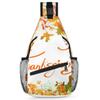 bisibuy Thanksgiving Day Maple Leaves Pattern Sling Bag for Women Men Crossbody Sling Backpack Shoulder Bag Chest Bag Daypack for Travel Hiking Outdoor view 1