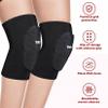TUOY Compression Knee Pads Padded Knee Protection Pad - Youth & Adult Sizes (1 Pair) view 2