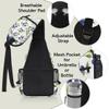 bisibuy Berries Sling Bag for Women Men Crossbody Sling Backpack Shoulder Bag Chest Bag Daypack for Travel Hiking Outdoor view 4