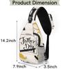 bisibuy Father's Day Theme Sling Bag for Women Men Crossbody Sling Backpack Shoulder Bag Chest Bag Daypack for Travel Hiking Outdoor view 2