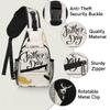 bisibuy Father's Day Theme Sling Bag for Women Men Crossbody Sling Backpack Shoulder Bag Chest Bag Daypack for Travel Hiking Outdoor view 3