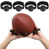 TOBWOLF 4PCS American Football Catching Trainer Band, Rugby Football Catching Receiver Trainers, Football Receiving Training, Volleyball Catching Training Hand Strap Beginner Practice Fingertip view 1