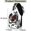 bisibuy Skeleton Finger Heart Sling Bag for Women Men Crossbody Sling Backpack Shoulder Bag Chest Bag Daypack for Travel Hiking Outdoor view 2