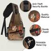 bisibuy Chicken Nest Barrel Sling Bag for Women Men Crossbody Sling Backpack Shoulder Bag Chest Bag Daypack for Travel Hiking Outdoor view 3