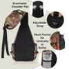 bisibuy Chicken Nest Barrel Sling Bag for Women Men Crossbody Sling Backpack Shoulder Bag Chest Bag Daypack for Travel Hiking Outdoor view 4