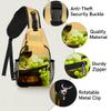 bisibuy Grape Wine Bottle Sling Bag for Women Men Crossbody Sling Backpack Shoulder Bag Chest Bag Daypack for Travel Hiking Outdoor view 3