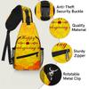 bisibuy Thanksgiving Sling Bag for Women Men Crossbody Sling Backpack Shoulder Bag Chest Bag Daypack for Travel Hiking Outdoor view 3