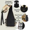 bisibuy Seascape Turtle Watercolor Sling Bag for Women Men Crossbody Sling Backpack Shoulder Bag Chest Bag Daypack for Travel Hiking Outdoor view 4