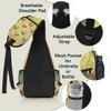 bisibuy Ethnic Style Rooster Print Sling Bag for Women Men Crossbody Sling Backpack Shoulder Bag Chest Bag Daypack for Travel Hiking Outdoor view 4