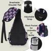 bisibuy Pink Sugar Skull Sling Bag for Women Men Crossbody Sling Backpack Shoulder Bag Chest Bag Daypack for Travel Hiking Outdoor view 4