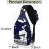bisibuy Congratulations Sling Bag for Women Men Crossbody Sling Backpack Shoulder Bag Chest Bag Daypack for Travel Hiking Outdoor view 2