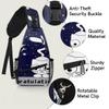 bisibuy Congratulations Sling Bag for Women Men Crossbody Sling Backpack Shoulder Bag Chest Bag Daypack for Travel Hiking Outdoor view 3