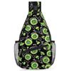 bisibuy Kiwi Wheels Sling Bag for Women Men Crossbody Sling Backpack Shoulder Bag Chest Bag Daypack for Travel Hiking Outdoor view 1