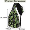 bisibuy Kiwi Wheels Sling Bag for Women Men Crossbody Sling Backpack Shoulder Bag Chest Bag Daypack for Travel Hiking Outdoor view 2