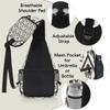 bisibuy Bulldog Seamless Pattern Sling Bag for Women Men Crossbody Sling Backpack Shoulder Bag Chest Bag Daypack for Travel Hiking Outdoor view 4
