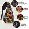 bisibuy Cartoon Dog Animal Sling Bag for Women Men Crossbody Sling Backpack Shoulder Bag Chest Bag Daypack for Travel Hiking Outdoor view 3