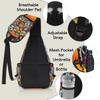bisibuy Cartoon Dog Animal Sling Bag for Women Men Crossbody Sling Backpack Shoulder Bag Chest Bag Daypack for Travel Hiking Outdoor view 4