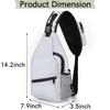 bisibuy Cartoon Dog Sketch Print Sling Bag for Women Men Crossbody Sling Backpack Shoulder Bag Chest Bag Daypack for Travel Hiking Outdoor view 2