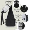 bisibuy Cartoon Dog Sketch Print Sling Bag for Women Men Crossbody Sling Backpack Shoulder Bag Chest Bag Daypack for Travel Hiking Outdoor view 4