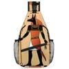 bisibuy Ancient Egyptian Anubis Sling Bag for Women Men Crossbody Sling Backpack Shoulder Bag Chest Bag Daypack for Travel Hiking Outdoor view 1