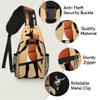 bisibuy Ancient Egyptian Anubis Sling Bag for Women Men Crossbody Sling Backpack Shoulder Bag Chest Bag Daypack for Travel Hiking Outdoor view 3