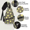 bisibuy Funny Yellow Chicks Sling Bag for Women Men Crossbody Sling Backpack Shoulder Bag Chest Bag Daypack for Travel Hiking Outdoor view 4
