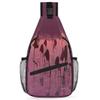 bisibuy Flamingo Sunset Bird Sling Bag for Women Men Crossbody Sling Backpack Shoulder Bag Chest Bag Daypack for Travel Hiking Outdoor view 1