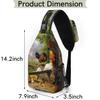 bisibuy Roosters Hens Chicks Sling Bag for Women Men Crossbody Sling Backpack Shoulder Bag Chest Bag Daypack for Travel Hiking Outdoor view 2