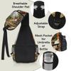bisibuy Roosters Hens Chicks Sling Bag for Women Men Crossbody Sling Backpack Shoulder Bag Chest Bag Daypack for Travel Hiking Outdoor view 4
