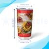 Hyturtle Personalized Gifts LadyBug Lover - Ladybugs Printed Sunflower Customized Name Stainless Steel Tumbler 20 oz With Lid - Idea Cute Animals Lover Gifts For Women, Girl On Birthday, Christmas view 3