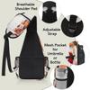 bisibuy Plant Pumpkin Sling Bag for Women Men Crossbody Sling Backpack Shoulder Bag Chest Bag Daypack for Travel Hiking Outdoor view 4