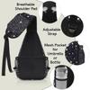 bisibuy Planets Comets Stars Sling Bag for Women Men Crossbody Sling Backpack Shoulder Bag Chest Bag Daypack for Travel Hiking Outdoor view 4