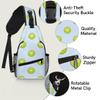 bisibuy Kiwi Fruit Pattern Sling Bag for Women Men Crossbody Sling Backpack Shoulder Bag Chest Bag Daypack for Travel Hiking Outdoor view 3