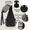 bisibuy Skull Horror Sling Bag for Women Men Crossbody Sling Backpack Shoulder Bag Chest Bag Daypack for Travel Hiking Outdoor view 4