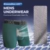 BAMBOO COOL BreezeBoo Men's Ultra Breathable Underwear Mesh Boxer Briefs with Lightwight Wasitband,No Ride Up,Multipack view 2