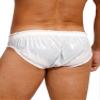 dPois Mens Swimming Briefs Waterproof Swim Underwear Boardshorts Trunks Briefs Shorts Pants Ivory XX-Large view 4