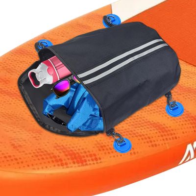 Boczif Deck Bag, Paddleboard Mesh Storage Bag for Kayaks, Surfboards, S-u-p, Stand-Up & Surfboard Accessories, Paddleboard Cooler organized with Swivel Hook Waterproof Zipper Pouch