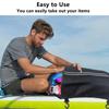 Boczif Deck Bag, Paddleboard Mesh Storage Bag for Kayaks, Surfboards, S-u-p, Stand-Up & Surfboard Accessories, Paddleboard Cooler organized with Swivel Hook Waterproof Zipper Pouch view 4
