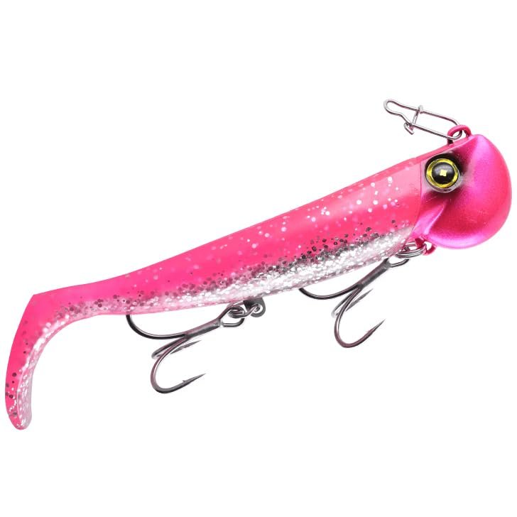 Hayabusa FS447 Jack Eye Blue Shad 1.1 oz (30 g) Keimura Pink Silver
