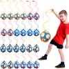 Libima 24-Piece Solo Soccer Kick Trainer - Bungee Juggling Net for Kids, Fits Ball Size 3, 4, 5 view 1