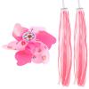 BESPORTBLE 1set Creative Rotating Pinwheel Ornaments for Bike Handlebar of Decorative Windmills Fun Boys and Girls Bike Accessories for Skateboards and view 1