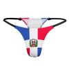 Dominican Republic Flag G String Thong for Women Print T-Back Underwear Panties view 3
