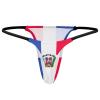 Dominican Republic Flag G String Thong for Women Print T-Back Underwear Panties view 4