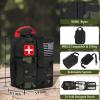 ABPIR Survival First Aid Kit, 170 PCS Survival Kits,Trauma Kit with Essential Survival Gear Emergency Medical Supplies for Hiking Camping Backpacking Outdoor Adventure, Gifts for Christmas Him Dad Men view 2