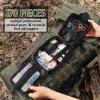 ABPIR Survival First Aid Kit, 170 PCS Survival Kits,Trauma Kit with Essential Survival Gear Emergency Medical Supplies for Hiking Camping Backpacking Outdoor Adventure, Gifts for Christmas Him Dad Men view 3