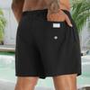 APTRO Men's Swim Trunks with Compression Liner 5 Inch Bathing Suit Beach Swimsuits #C199 S view 3
