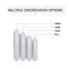 JHKJ 8-Pack Inline Wheels for Outdoor 86A/88A with Bearings Speed Inline Wheels 90mm 100mm 110mm 125mm Professional Replacement Wheels,White,125mm view 4