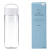 Marna Daily Water Bottle, 16.9 fl oz (500 ml) (Washerless) Smooth Mouth Feel Like Glass (Lightweight/Dishwasher Safe), Water Bottle, Drink Bottle (Made in Japan, Easy to Clean), Calm White K795W view 1