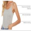 BQTQ 5 Pcs Women's Camisole Tank Tops Spaghetti Undershirts, S(Sky Blue) view 4